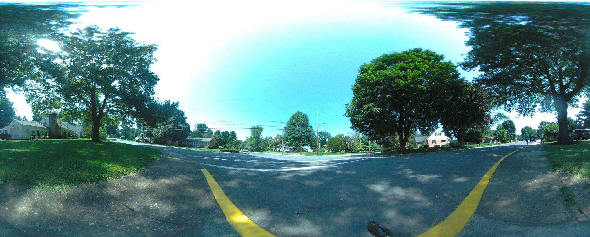 Hillside Drive and Wilson Street intersection